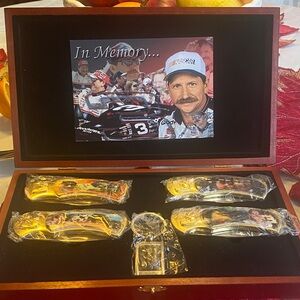 Commemorative Knife Set with Display Case